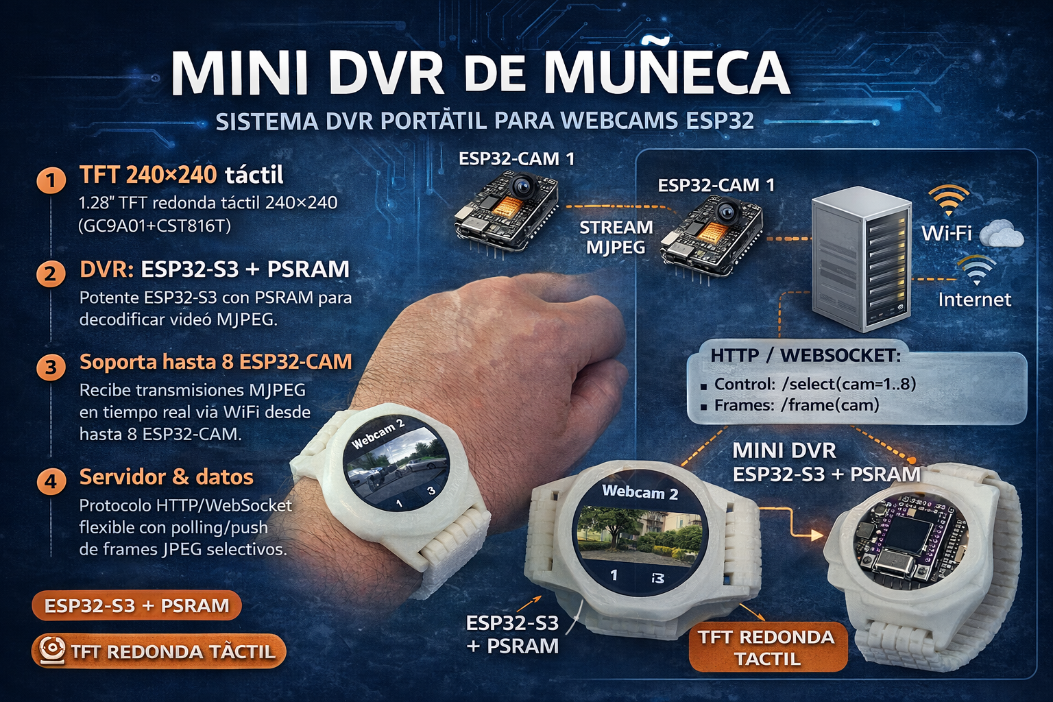 Mini DVR técnico